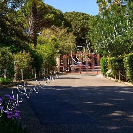 Magnifique Parc De La Presqu'Ile Avec Piscine Et Plage Face A Porquerolles ! 히에레 외부 사진