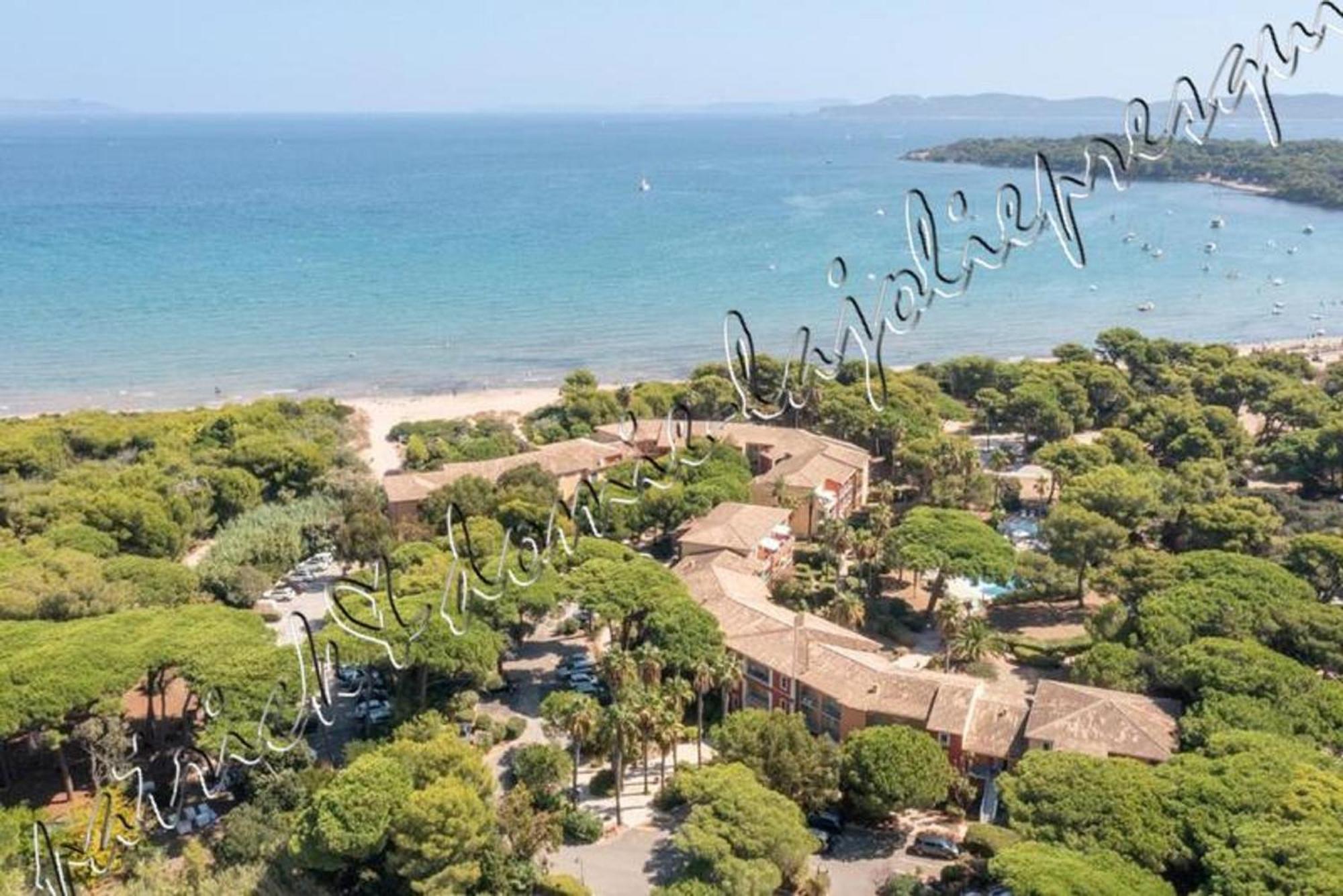 Magnifique Parc De La Presqu'Ile Avec Piscine Et Plage Face A Porquerolles ! 히에레 외부 사진
