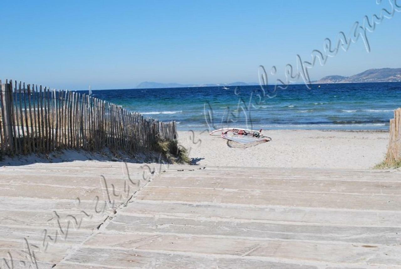 Magnifique Parc De La Presqu'Ile Avec Piscine Et Plage Face A Porquerolles ! 히에레 외부 사진